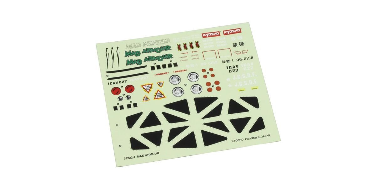MA031-01 Decal(MAD ARMOUR) MA031-01  - KYOSHO RC